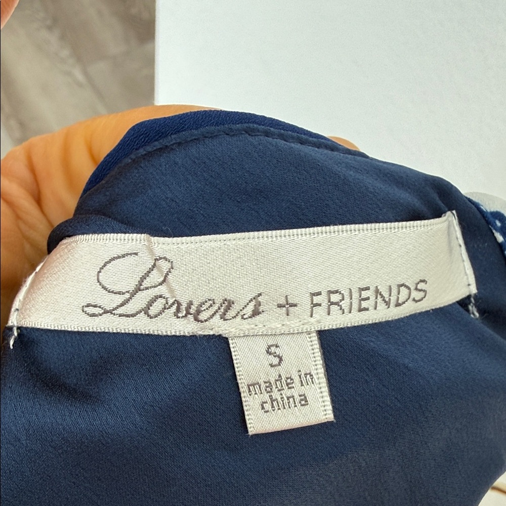 Lovers + Friends Navy Sleeveless Top - Picture 2 of 6